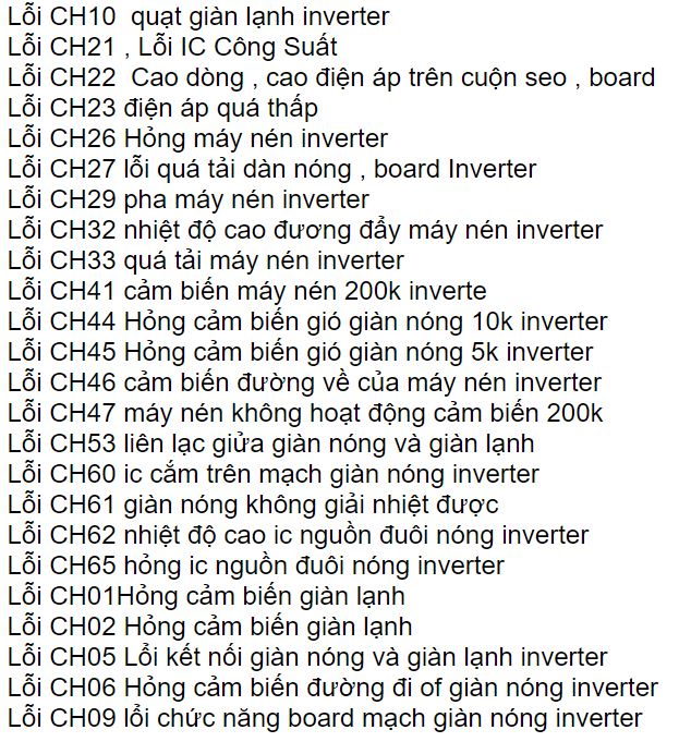 bang ma loi may lanh lg 1