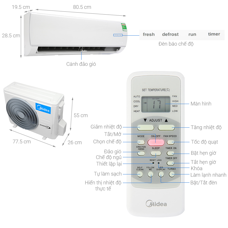 sua chua may lanh media